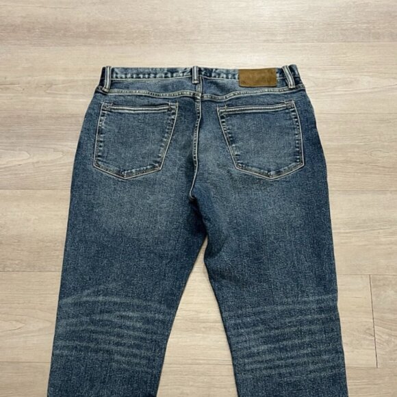 Todd Snyder Blue Denim Slim Fit Stretch Five Pocket Jeans Men’s Size 34 - Picture 2 of 10